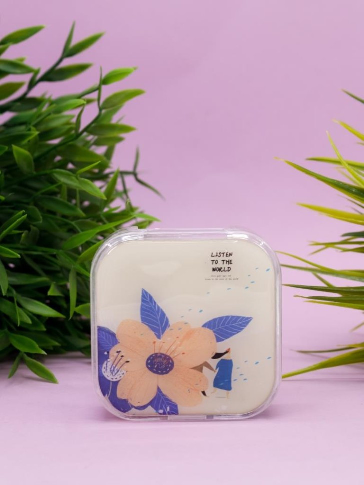 Контейнер для контактных линз «Listen to the world» | I like gift | Toki