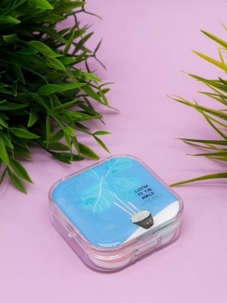 Контейнер для контактных линз «Listen to the world» | I like gift | Toki