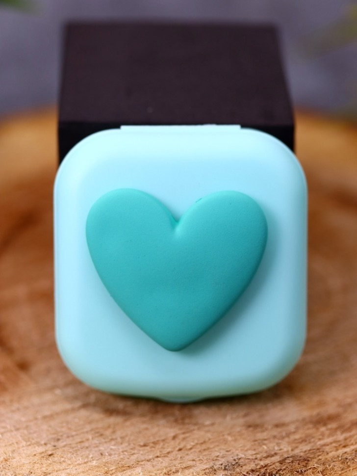 Контейнер для контактных линз «Heart paint» | I like gift | Toki