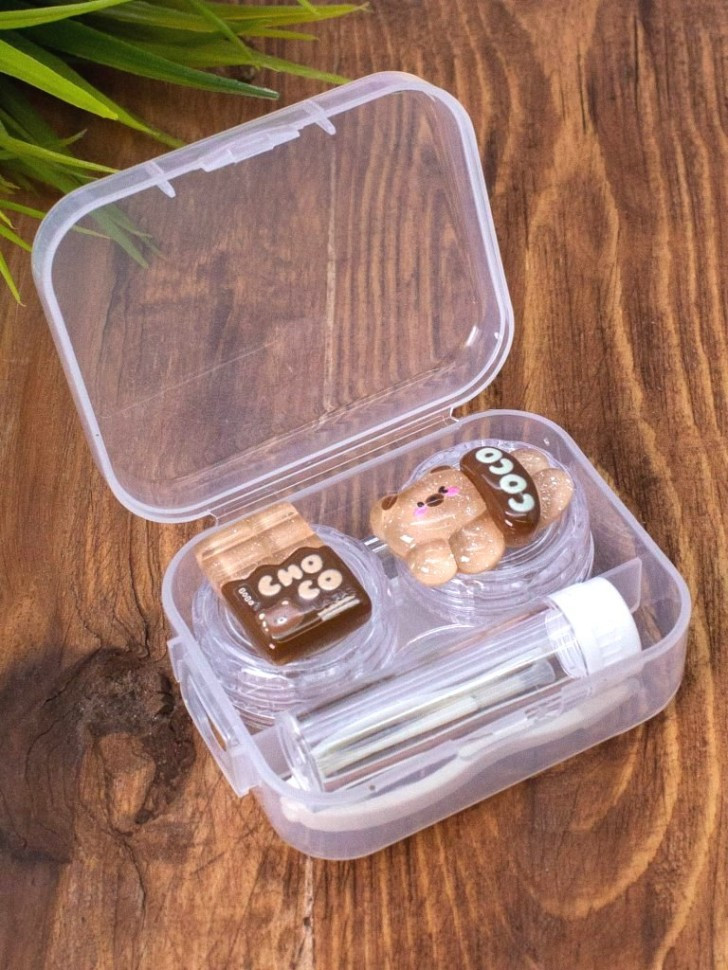 Контейнер для контактных линз «Sweet bear» | I like gift | Toki