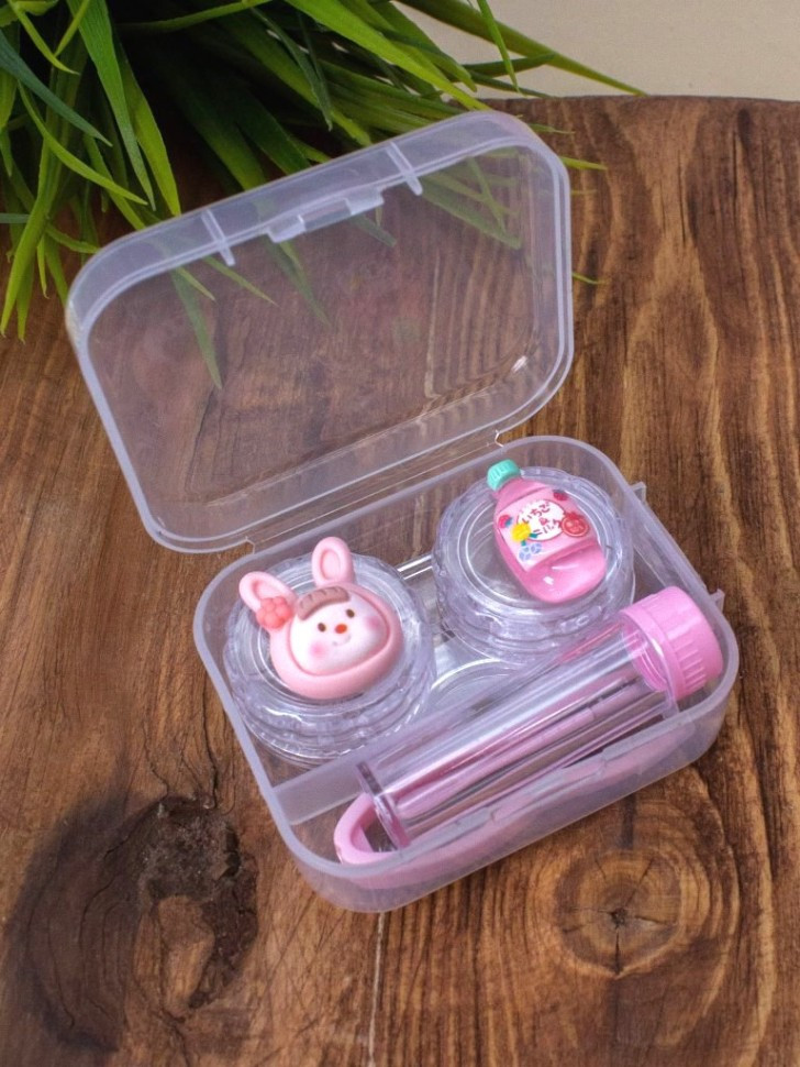 Контейнер для контактных линз «Funny animals» | I like gift | Toki