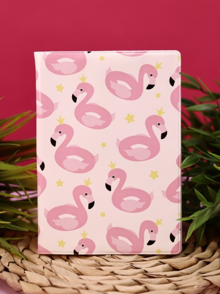 Обложка для паспорта «Flamingo Queen» | I like gift | Toki