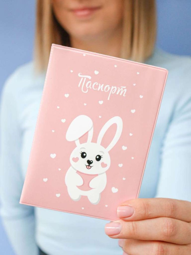 Обложка для паспорта «Love bunny» | I like gift | Toki