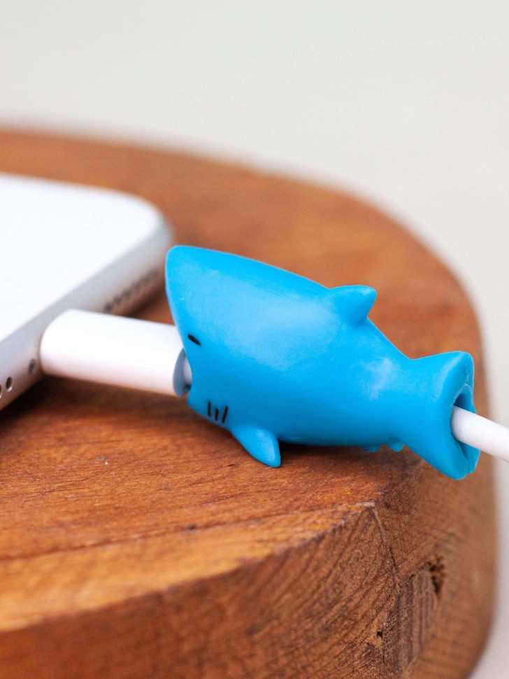 Насадка для провода защитная «Shark» | I like gift | Toki