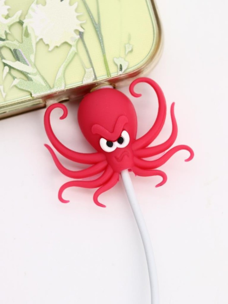 Насадка для провода защитная «Octopus» | I like gift | Toki