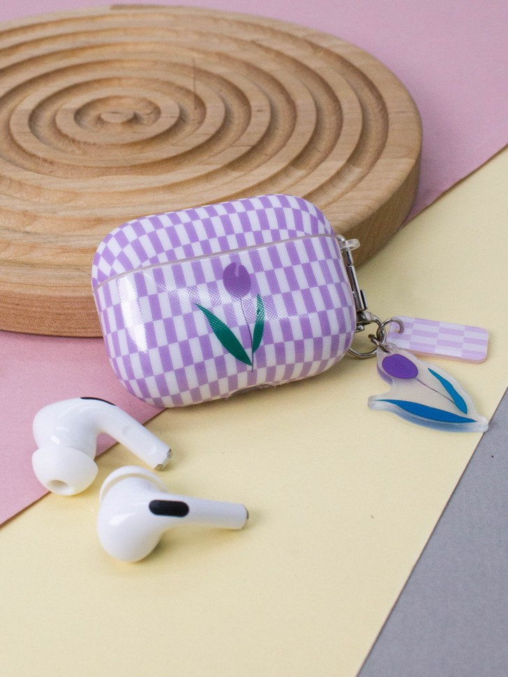 Чехол для AirPods Pro «Flower» | I like gift | Toki