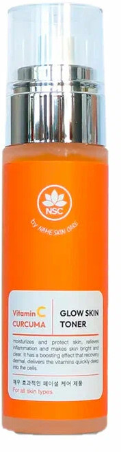 Тонер для лица ухаживающий «Vitamin C & Curcuma Glow Skin Toner» | Vitamin C & Curcuma | Name skin care