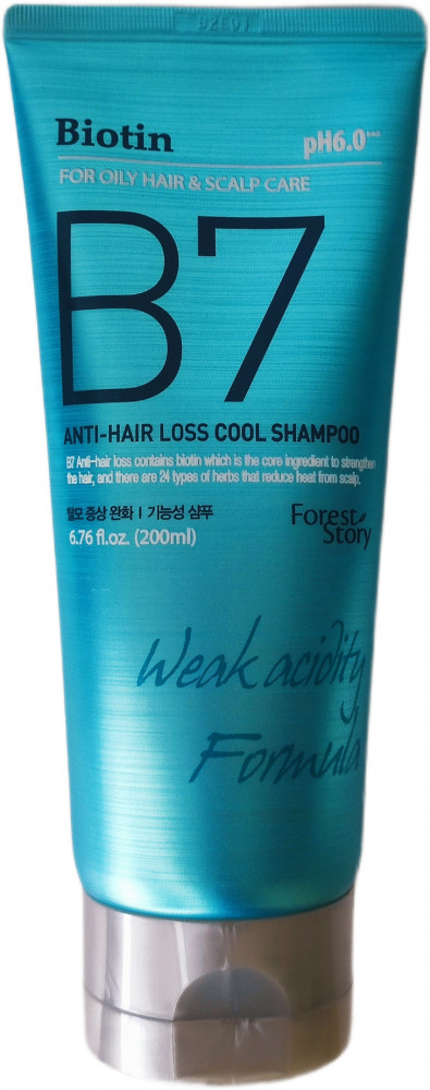 Шампунь против выпадения волос с охлаждающим эффектом «Anti Hair Loss Cool Shampoo» | B7 | Forest Story