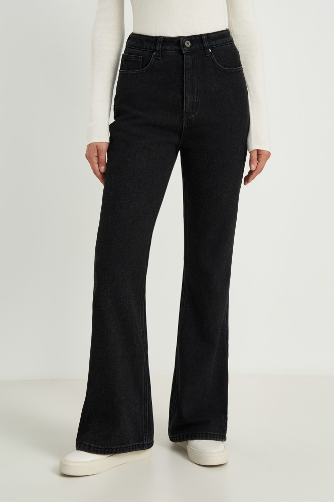 Джинсы утепленные женские | Finn Flare