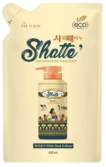 Мыло для тела жидкое с ароматом белого мускуса «White Musk Perfum» | Mukunghwa