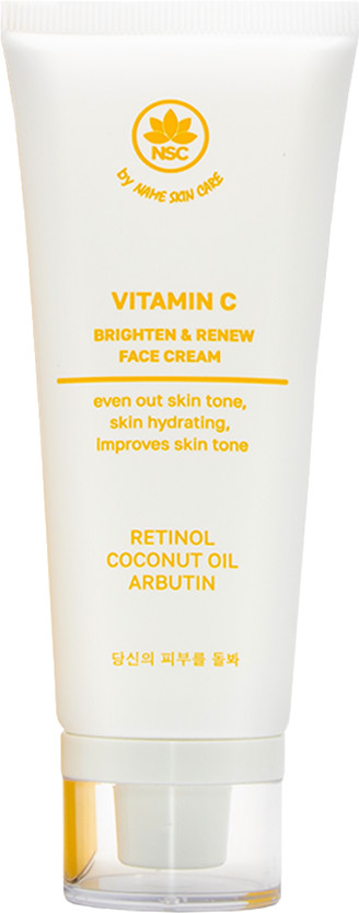 Крем для лица с витамином С «Vitamin C Brighten & Renew Face Cream» | Name skin care
