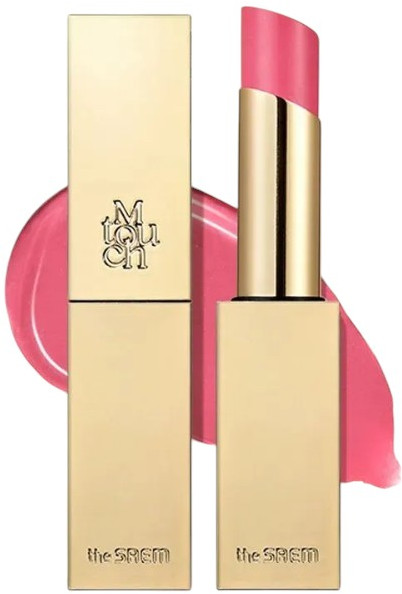 Помада для губ с шиммером «M Touch Shine Lipstick», тон PK02 Fever pink | The Saem