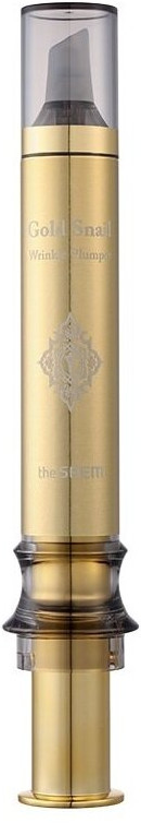 Средство для заполнения морщин с экстрактом улитки «Gold Snail Deep Wrinkle Plumper 2X Power» | Gold Snail | The Saem