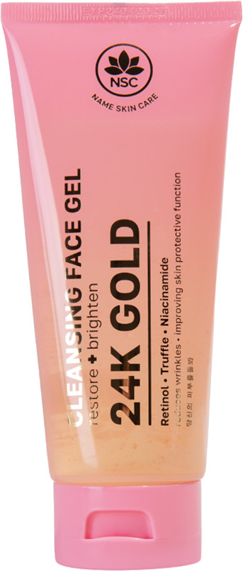 Гель для умывания с золотом и ниацинамидом «24К Gold» | Name skin care