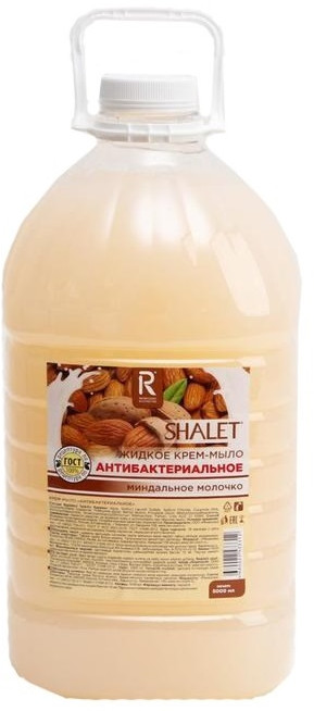 Крем-мыло жидкое увлажняющее «Миндальное молочко» | SHALET