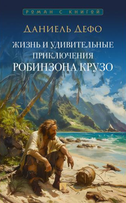 Жизнь и удивительные приключения Робинзона Крузо | Роман с книгой