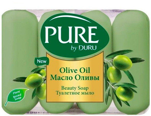 Набор мыла туалетного «Масло оливы» | Pure | Duru