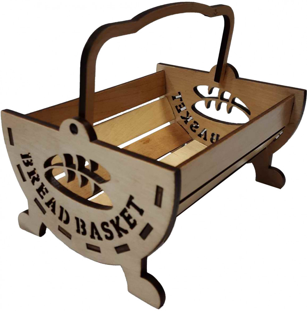Корзинка для хлеба с ручкой «Плетёнка» | Guter Baum