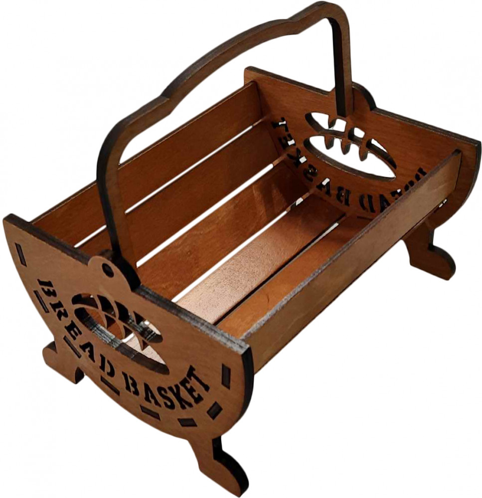 Корзинка для хлеба с ручкой «Плетёнка» | Guter Baum