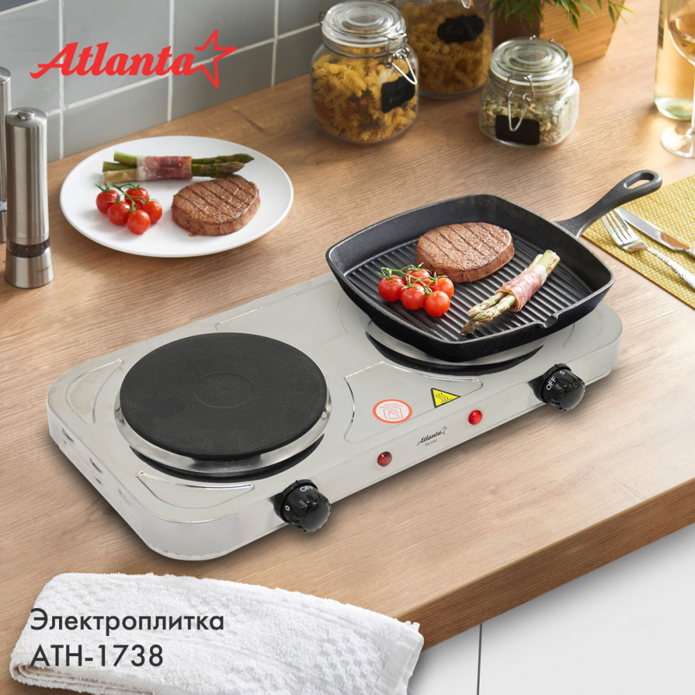 Плита электрическая ATH-1738 | Atlanta