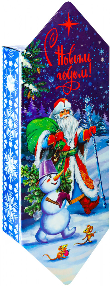 Коробка для конфет «Дед Мороз в пути» | Миленд