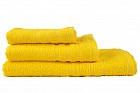 Полотенце махровое гладкокрашеное (ДМ, 50х90, цвет желтый)