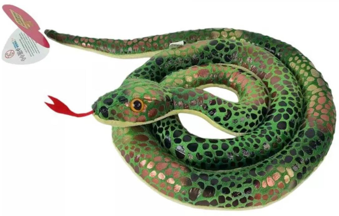 Игрушка мягкая «Змейка Спиралька» | Fluffy Family