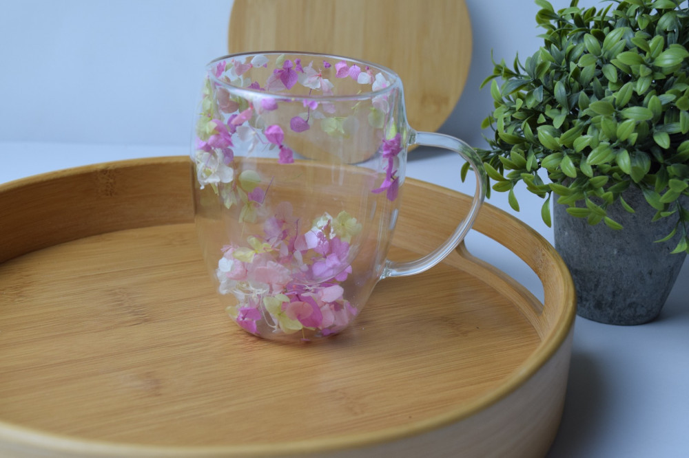 Кружка «Цветочный гербарий»