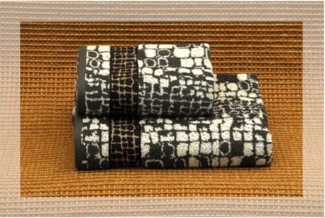 Полотенце махровое пестротканое "Crocodile" (Cleanelly, 50х90) | Crocodile | ДМ Текстиль