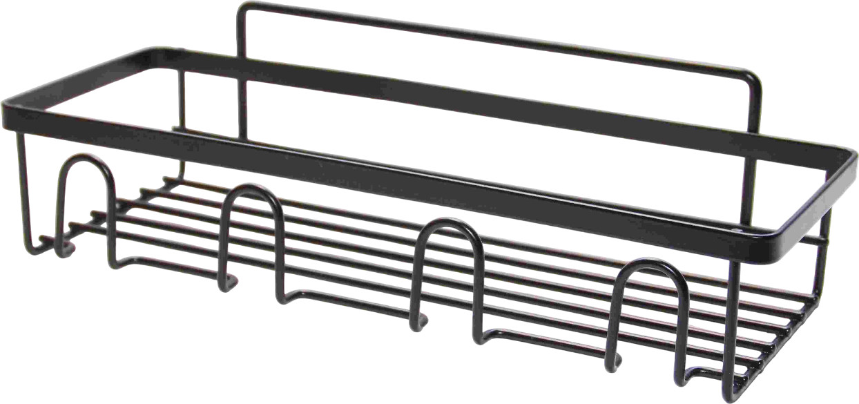 Полка для ванной комнаты прямоугольная прямая | Rosenberg