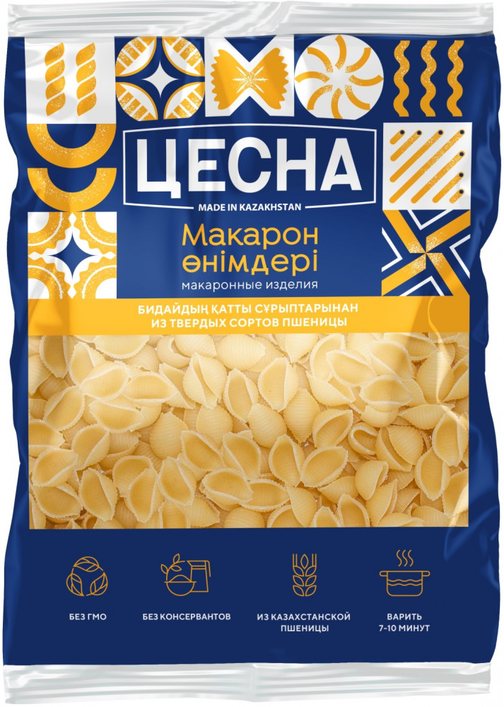 Макароны «Ракушки» | Цесна