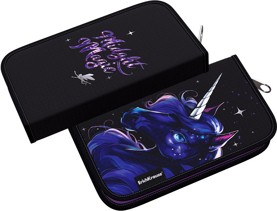 Пенал-книжка | Black Unicorn | Erich Krause