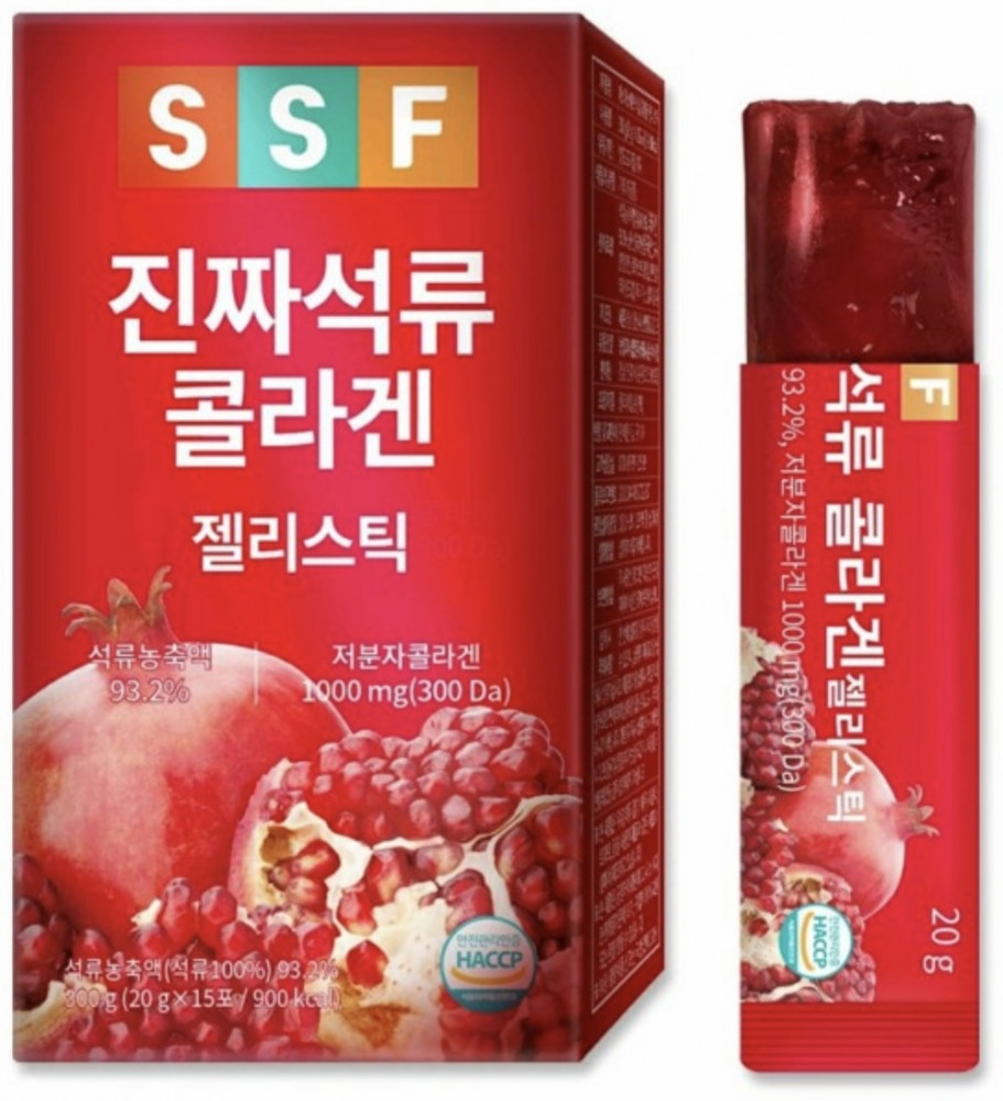 Коллаген-желе низкомолекулярный с экстрактом граната «SSF»