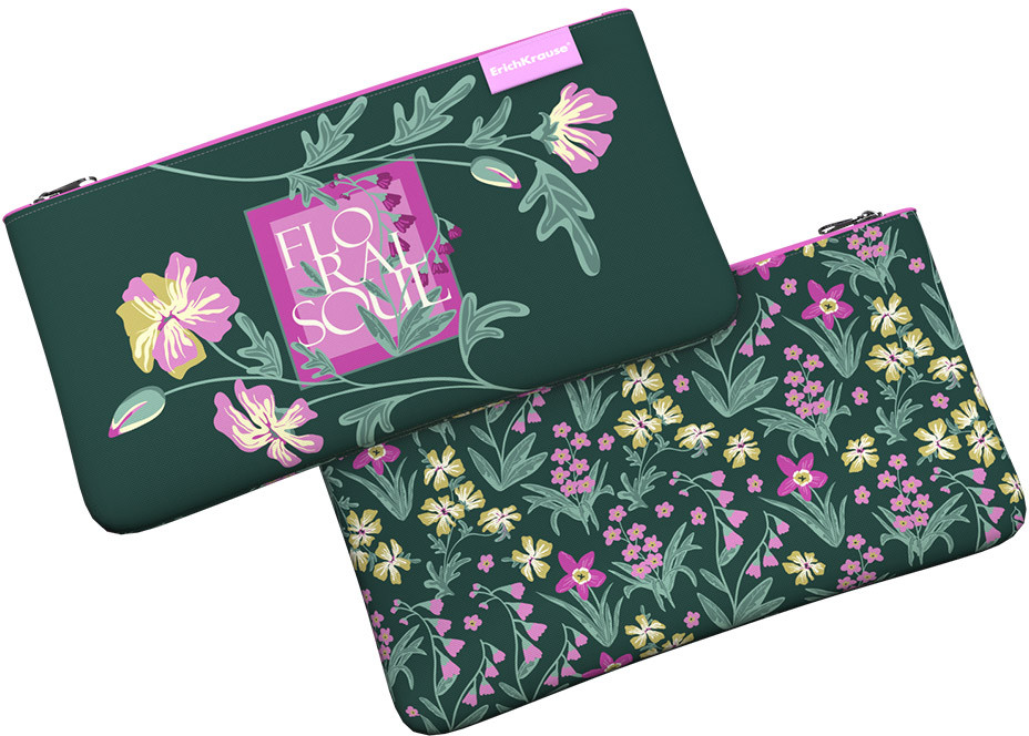 Пенал-конверт | Floral Soul | Erich Krause