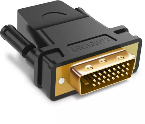Переходник DVI(m) 24+1 - HDMI(f) (20124) | Ugreen