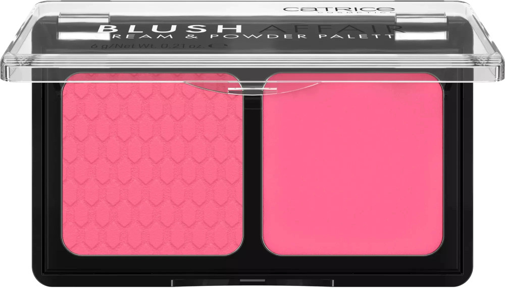 Палетка для лица «Blush Affair Cream & Powder Palette», оттенок 020 Pleasing Pink | Catrice