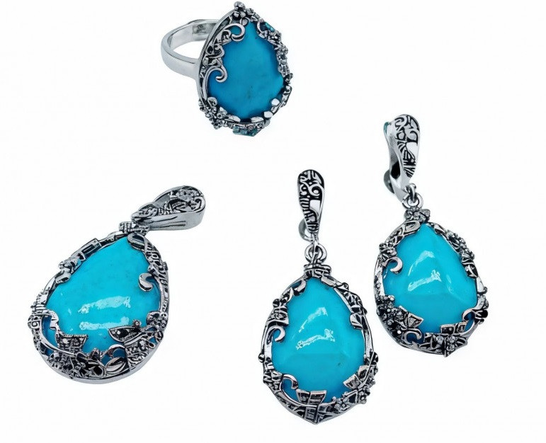 Комплект украшений для женщин с фианитом | Tuimedaq