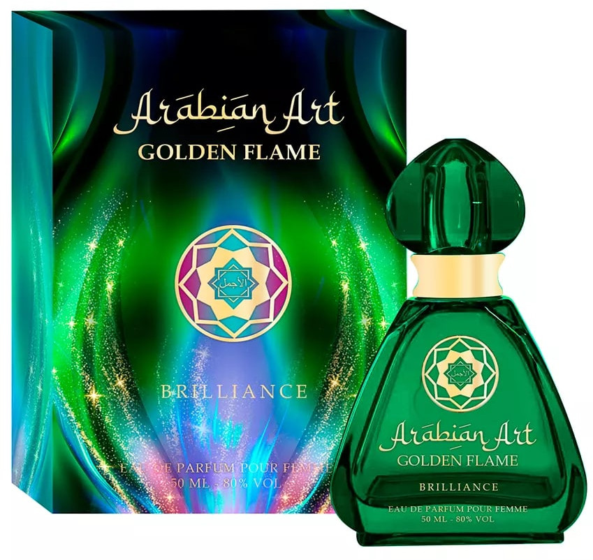 Парфюмированная вода «Golden Flame Brilliance» | Arabian Art | Sergio Nero