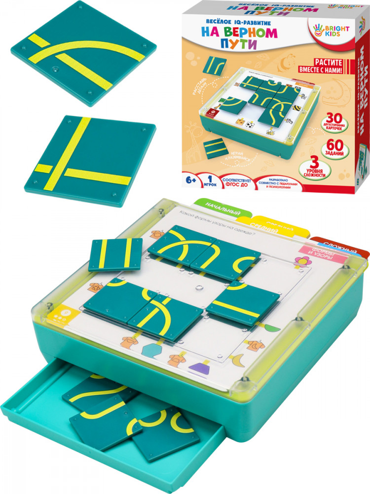 Головоломка «На верном пути» | Весёлое IQ-развитие | Bright Kids
