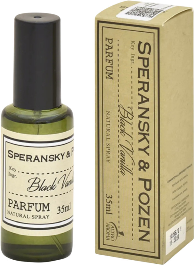 Духи «Black Vanilla» | Speransky & Pozen | Altro Aroma