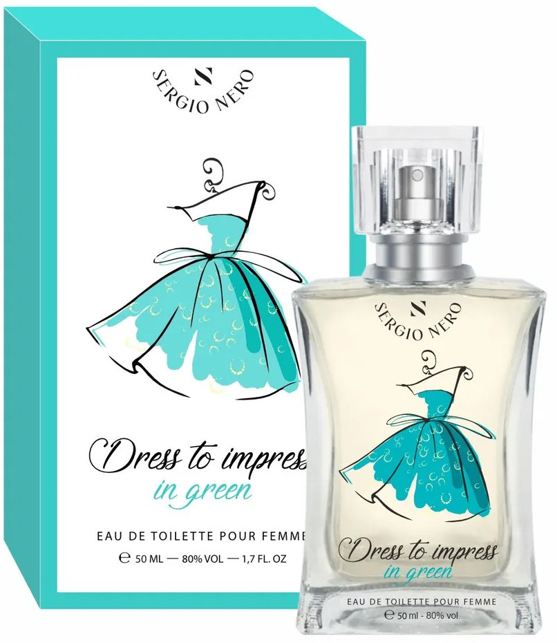 Туалетная вода «Dress to impress in green» | Sergio Nero