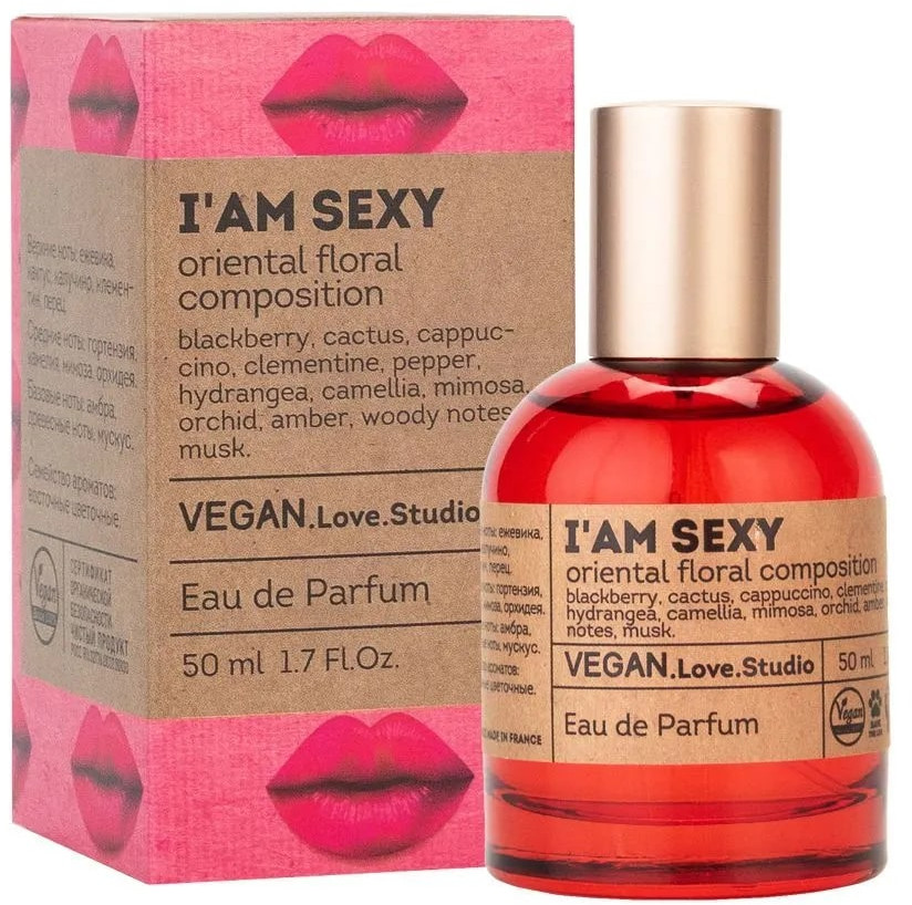 Парфюмированная вода «Vegan Love Studio I'am Sexy» | Delta Parfum