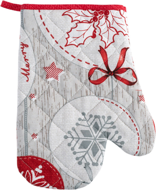 Варежка-прихватка «Рождество 1» | Текс-Дизайн