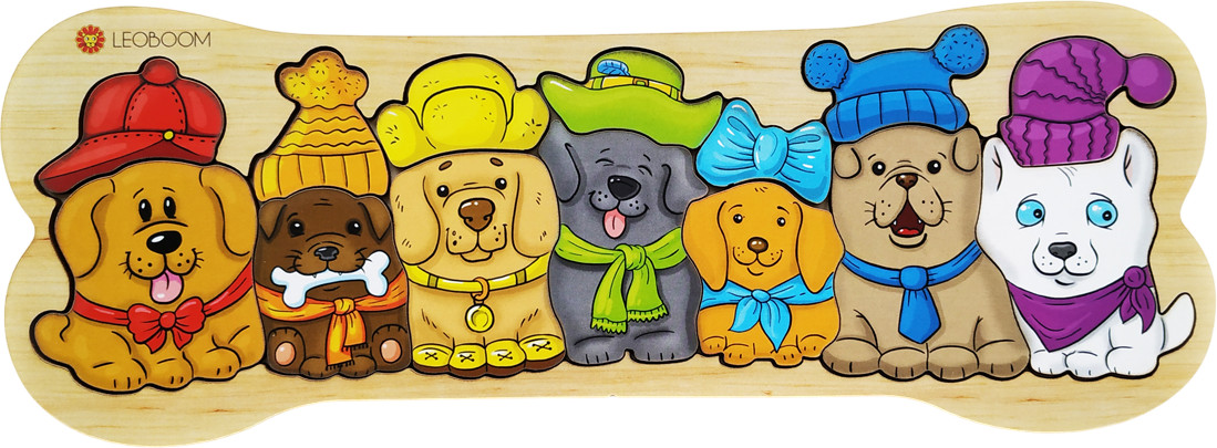 Рамка-вкладыш «Щенки на прогулке» | Smile Decor