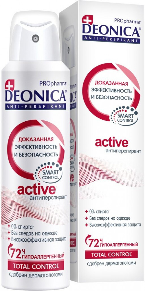 Дезодорант-антиперспирант «Active» | PROpharma | Deonica