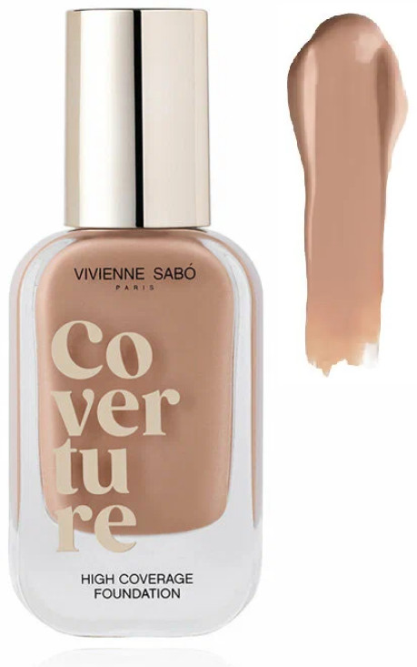 Тональный крем с плотным покрытием «Coverture», оттенок 03 Натуральный | Vivienne Sabo