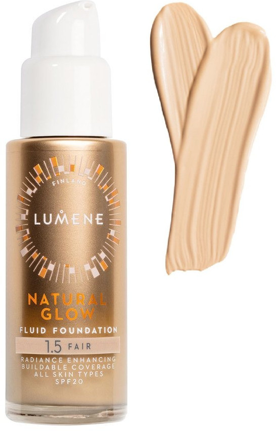 Тональный флюид «Natural Glow Fluid Foundation» SPF20, оттенок 1.5 Fair | Lumene