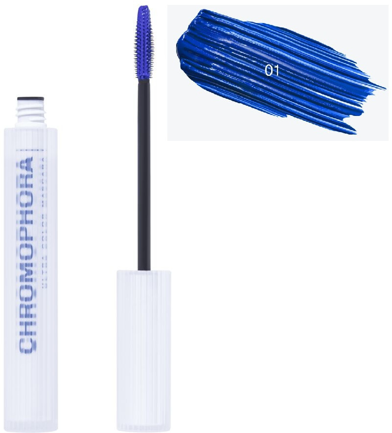 Тушь для ресниц «Chromophora», оттенок 01 Синий | Influence Beauty