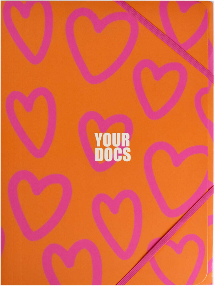 Папка для документов «Сердца» | Феникс +