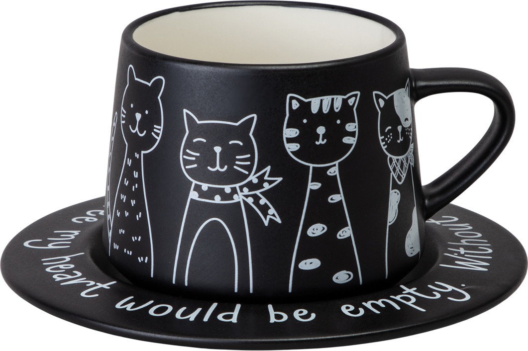 Чайная пара «Коты» | Котомания | Lefard